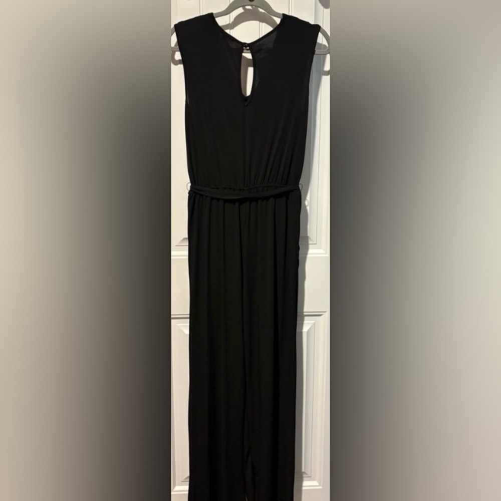 Espresso Black Elegant Jumpsuit. - Picture 5 of 5